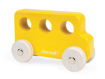Immagine di Janod veicolo con ruote bus giallo - Giocattoli in legno