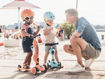 Immagine di Scoot & Ride casco baby XXS-S blueberry