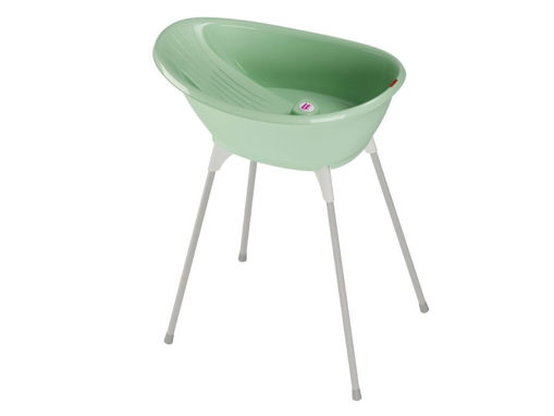 Immagine di Ok Baby kit cavalletto + vasca Bella verde - Vaschette