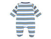 Immagine di Noukie's pigiama in jersey a righe bianco-blu tg 1 mese