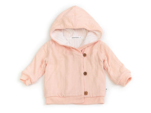 Immagine di Bamboom giacca cardigan con cappuccio rosa chiaro 349 tg 3 mesi - Giubbini