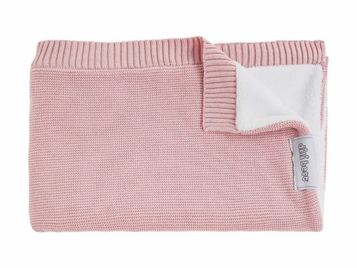 Immagine di Dili Best coperta in cotone e bamboo Winter rosa talco - Corredino nanna