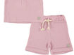 Immagine di Dili Best Natural set maglia e pantaloncino rosa tg 6-12 mesi