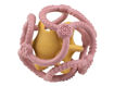 Immagine di Nattou set 2 palline in silicone rosa-giallo