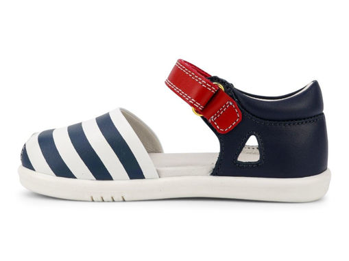 Immagine di Bobux scarpa I Walk Twist navy stripe tg 23 - Scarpine neonato