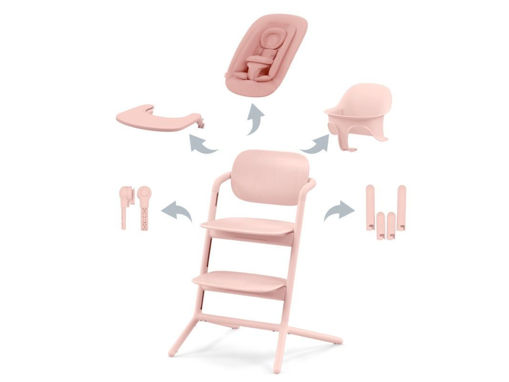 Immagine di Cybex Gold Lemo 4in1 pearl pink - Seggioloni pappa