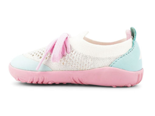 Immagine di Bobux scarpa Step Up Play Knit mist + white tg 18 - Scarpine neonato