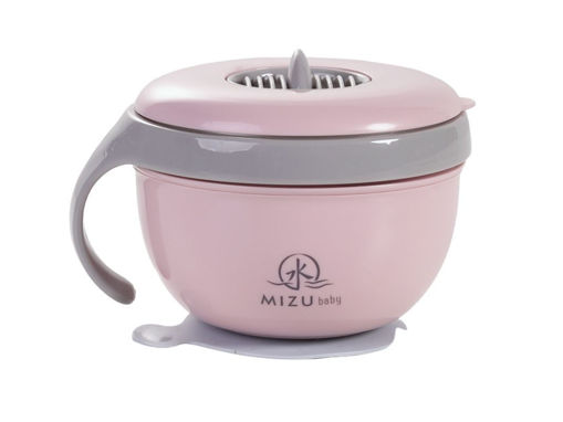 Immagine di Mizu Baby piatto caldo rosa Taiki - Piatti e posate