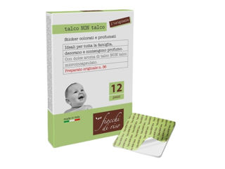 Immagine di Fiocchi di Riso cerotti profumati Talco non Talco 12 pz - Antizanzare