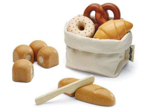 Immagine di PlanToys bread set - Giocattoli in legno