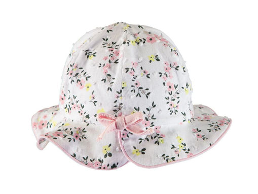 Immagine di Coccodè cappellino in plumetis di cotone rosa tg 45 C55705 - Cappelli e guanti
