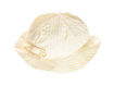 Immagine di Coccodè cappellino in seersucker bianco-giallo tg 43 C55707