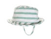 Immagine di Coccodè cappellino in jersery di piquet di cotone bianco-salvia 43 cm