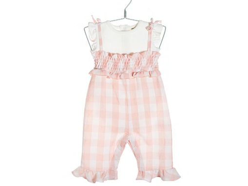 Immagine di Coccodè completo body in costina e salopette in garza Fruittella C55307 tg 3 mesi - Maglie