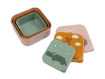 Immagine di Done by Deer set 3 contenitori merenda cipria mix