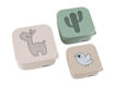 Immagine di Done by Deer set 3 contenitori merenda sabbia - Accessori vari