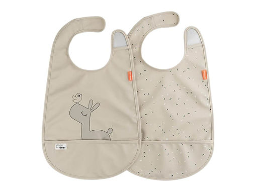 Set 3 Bavaglini In Silicone Per Bambini | Regolabili, Lavabili E Super Pratici | Senza BPA - Foto 3