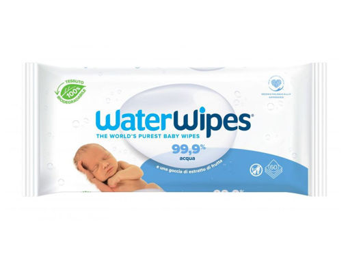 Immagine di WaterWipes salviettine detergenti 60 pz - Creme bambini