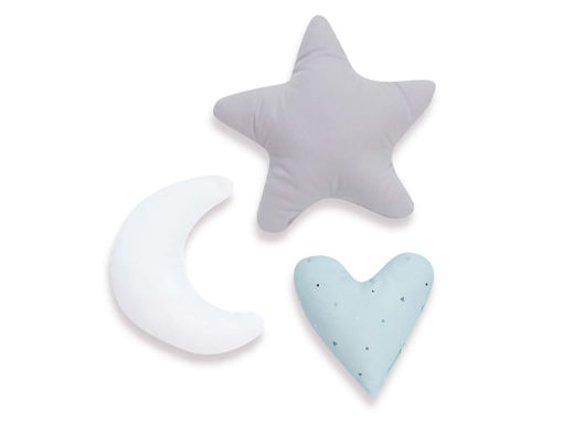 Immagine di Alondra set 3 cuscini da decorazione mint - Complementi d'arredo