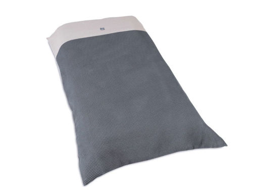 Immagine di Alondra piumino nordico con imbottitura lettino 140 x 70 cm stone grey - Black Friday