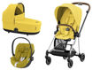 Immagine di Cybex trio Mios 3.0 chrome brown-mustard yellow - Passeggini trio e duo