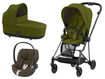 Immagine di Cybex trio Mios 3.0 matt black-khaki green - Passeggini trio e duo