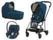 Immagine di Cybex trio Mios 3.0 matt black-mountain blue - Passeggini trio e duo