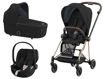 Immagine di Cybex trio Mios 3.0 rosegold-deep black - Passeggini trio e duo