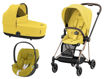 Immagine di Cybex trio Mios 3.0 rosegold-mustard yellow - Passeggini trio e duo