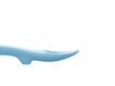 Immagine di Suavinex cucchiaio Whale silicone azzurro
