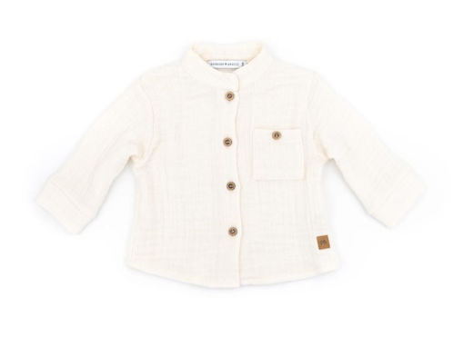 Immagine di Bamboom camicia muslin bimbo bianco panna 408 tg 3 mesi - T-Shirt e Top
