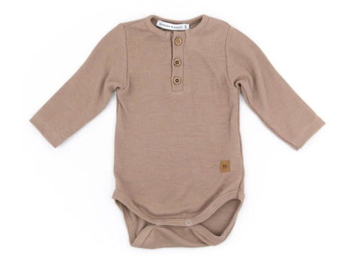 Immagine di Bamboom body con bottoncini davanti sabbia 410 tg 3 mesi - T-Shirt e Top