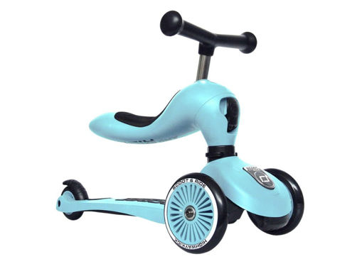 Immagine di Scoot & Ride monopattino e triciclo 2in1 Highwaykick 1 blueberry - Giochi cavalcabili
