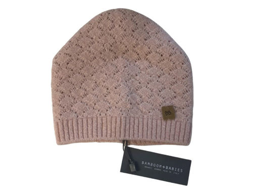 Immagine di Bamboom cappellino lana rombi aperti rosa 459 tg 0-6 mesi - Cappelli e guanti