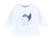 Immagine di Noukie's completo cardigan, t-shirt e pantaloni bianco-blu tg 6 m