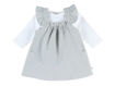 Immagine di Noukie's  completo vestito salvia e maglietta bianca tg 3 m