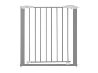 Immagine di Badabulle cancelletto Safe & Lock metallo 73 cm - 81,5 cm - Cancelletti e Barriere