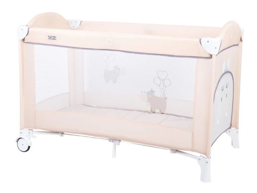 Immagine di FreeON lettino da viaggio ippopotamo beige - Lettini da viaggio