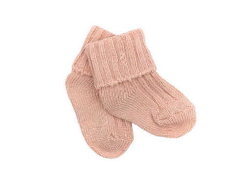 Immagine di Bamboom calze spesse in bambù rosa cipria 416 tg 0-3 mesi - Calzine per neonato