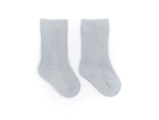 Immagine di Bamboom calze a coste in bambù azzurro 411 tg 0-3 mesi - Calzine per neonato