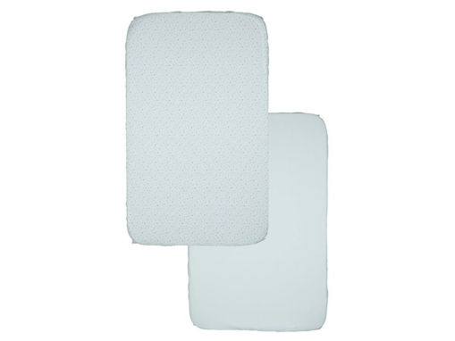 Immagine di Chicco set culla 2 pz Next2me pallini azzurro - Corredino nanna
