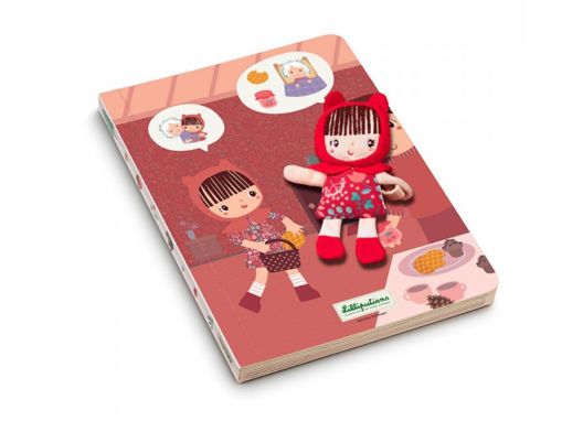 Immagine di Lilliputiens libro con percorso cappuccetto rosso 83409 - Giochi educativi