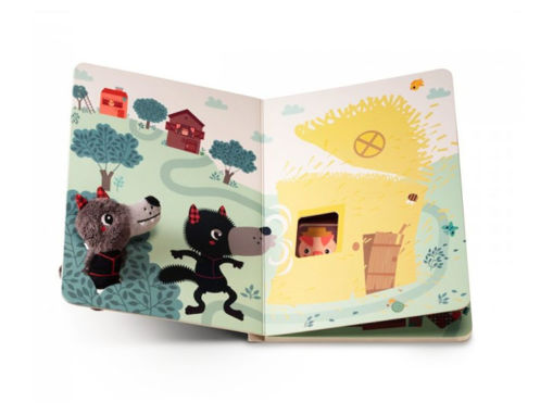 Libro Di Attività In Tessuto Lilliputiens - Stella E Il Suo Doudou Coniglio, Per Bambini Dai 12 Mesi, Sviluppo Sensoriale