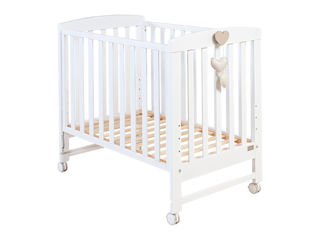 Immagine di Picci microletto Lila con decoro, pendaglio e materasso tortora - Lettini Picci