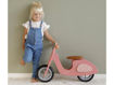 Immagine di Little Dutch balance bike scooter in legno rosa