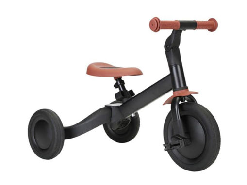 Immagine di Topmark triciclo Kaya 4 in 1 nero vintage - Giochi cavalcabili