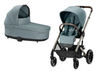 Immagine di Cybex duo Balios S Lux taupe-stormy blue - Passeggini duo