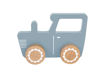 Immagine di Little Dutch veicolo in legno trattore blu