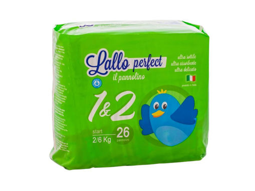 Immagine di Lallo Perfect pannolini Start 2-6 kg 26 pz - Pannolini