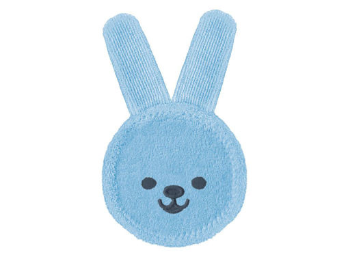 Immagine di MAM guantino massaggia gengive Oral Care Rabbit azzurro - massaggiagengive